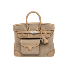 에르메스 버킨25 카고 스위프트+캔버스 Beige [정상가 2800만원대]