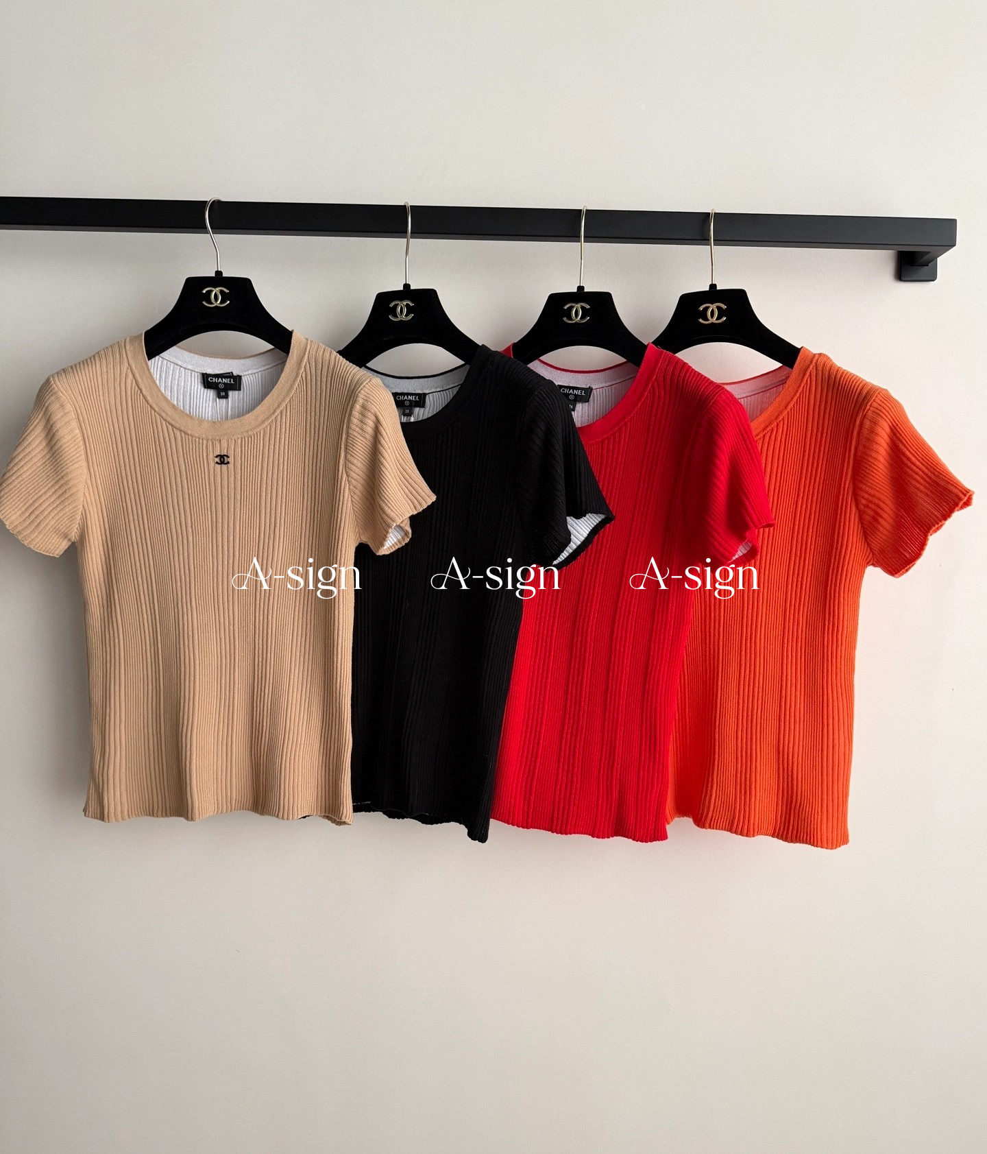 샤넬 코코 비치 탑 반팔 티셔츠 (4color) [정상가450만원대]